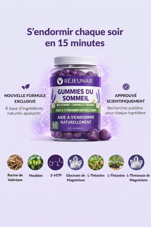 Gummies du Sommeil à la Mélatonine