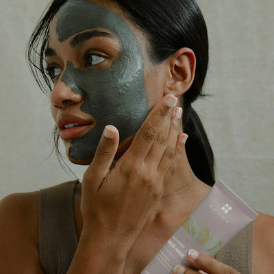 Masque facial à l'argile