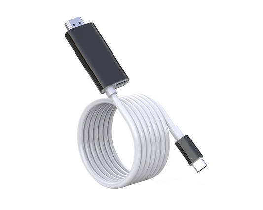 Câble USB-C vers HDMI 2 m : jeux, films et présentations sur grand écran